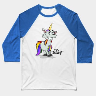 Be Yourself - Unicorn #2    Lt Tees Baseball T-Shirt